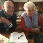 Peter Basso & his mother GIlda Simeoni